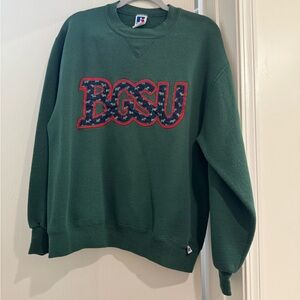 Russell Athletic Green BGSU Men's Sweater